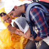 On daughter Mehr's first birthday eve, Angad Bedi and Neha Dhupia seek blessings at Golden Temple