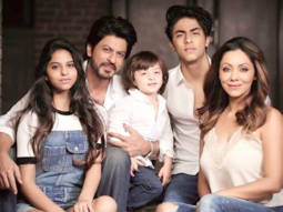 Shah Rukh Khan and Gauri Khan let the children take center stage in this family photo