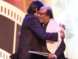 IFFI 2019: Amitabh Bachchan and Rajinikanth share a moment of camaraderie at the inaugural ceremony