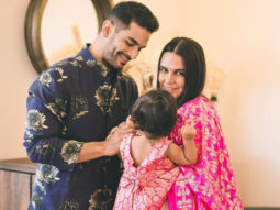 Neha Dhupia and Angad Bedi pen adorable notes for daughter Mehr on her first birthday