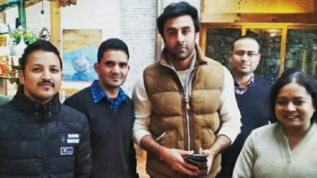 Brahmastra: Ranbir Kapoor is back to work after sustaining injury, poses with fans in Manali