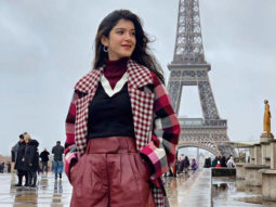 Ahead of her debut at Le Bal des Debutantes, Shanaya Kapoor strikes a pose in front of the Eiffel Tower