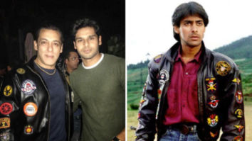 Bhagyashree’s son Abhimanyu Dassani gifts Salman Khan the iconic jacket from Maine Pyar Kiya