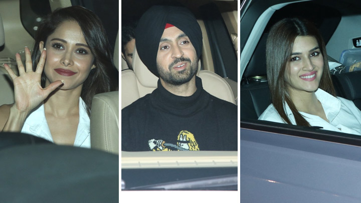 Celebs attend the special screening of Good Newwz at YRF Studios