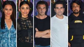 Celebs snapped at Aayush Sharma and Arpita Khan’s Christmas party Part 3