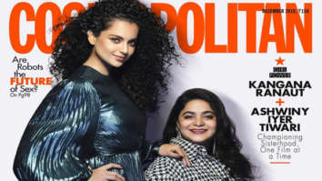 Kangana Ranaut and Ashwiny Iyer Tiwari on the cover of Cosmopolitan, Dec 2019