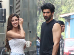 Disha Patani, Aditya Roy Kapur, Anil Kapoor and Kunal Khemu snapped on the sets of Malang at Filmcity