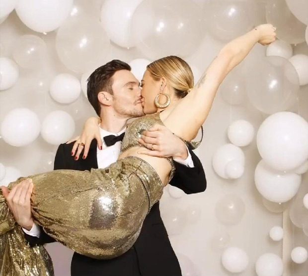 Hilary Duff and Matthew Koma share first wedding photo from their private ceremony