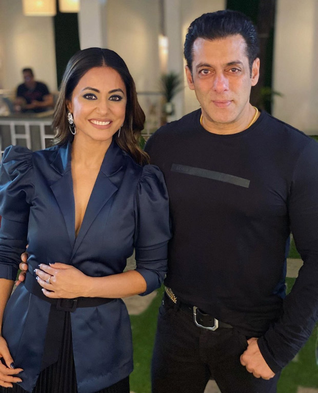 Hina Khan reunites with Salman Khan on the sets of Bigg Boss 13