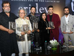 Karan Johar snapped at the launch of Satyarth Nayak’s book Sridevi – The Eternal Screen Goddess