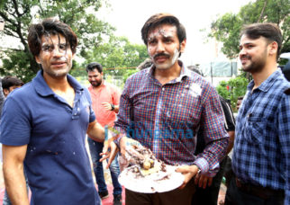 On The Sets Of The Movie Pati Patni Aur Woh