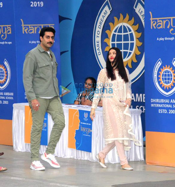 Photos: Abhishek Bachchan, Aishwarya Rai Bachchan and others snapped attending the Dhirubhai Ambani school annual day 2019 Photos: Abhishek Bachchan, Aishwarya Rai Bachchan and others snapped attending the Dhirubhai Ambani school annual day 2019