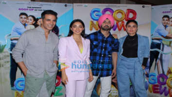 Photos: Akshay Kumar, Kareena Kapoor Khan, Kiara Advani and Diljit Dosanjh snapped promoting their film Good Newwz