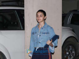 Photos: Alia Bhatt snapped at Sanjay Leela Bansali’s office in Juhu