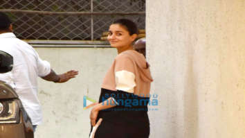 Photos: Alia Bhatt snapped at Sanjay Leela Bansali’s office in Juhu