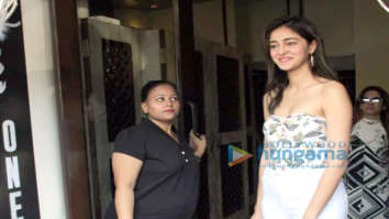 Photos: Ananya Panday spotted at Bastian in Bandra