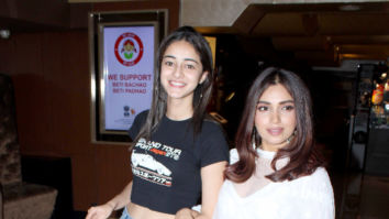 Photos: Ananya Pandey and Bhumi Pednekar snapped at PVR, Juhu