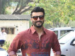 Photos: Arjun Kapoor and Kriti Sanon snapped promoting their film Panipat