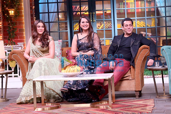 photos cast of dabangg 3 snapped on the sets of the kapil sharma show 1