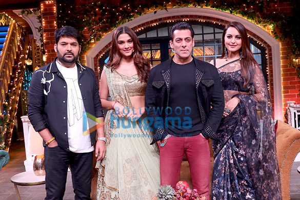 photos cast of dabangg 3 snapped on the sets of the kapil sharma show 2