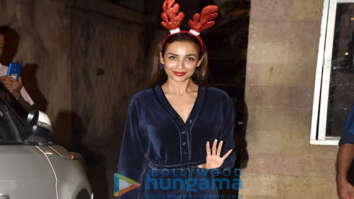 Photos: Celebs snapped at Malaika Arora’s mom’s house in Bandra for Christmas party