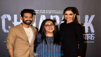 Photos: Deepika Padukone, Vikrant Massey and Meghna Gulzar grace the trailer launch of Chhapaak
