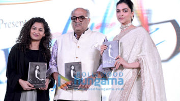 Photos: Deepika Padukone and Boney Kapoor snapped during the book launch on Sridevi’s life at LitFest 2019