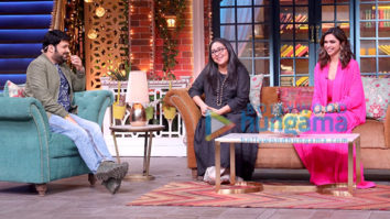 Photos: Deepika Padukone snapped on the sets of The Kapil Sharma Show