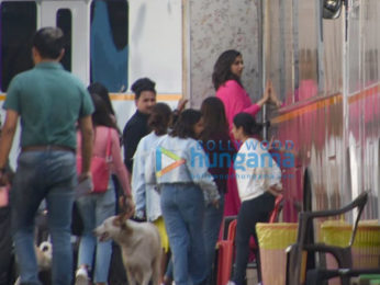 Photos: Deepika Padukone snapped on the sets of The Kapil Sharma Show