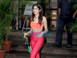 Photos: Janhvi Kapoor snapped at Antigravity gym
