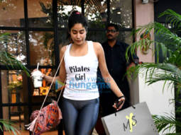 Photos: Janhvi Kapoor snapped at the gym