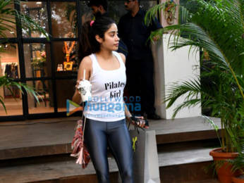 Photos: Janhvi Kapoor snapped at the gym