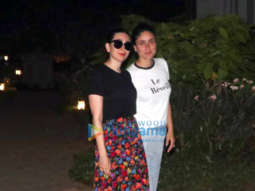 Photos: Kareena Kapoor Khan and Karisma Kapoor spotted at Bandra