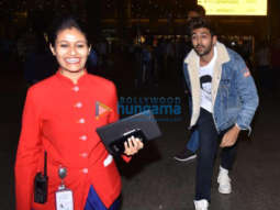 Photos: Kartik Aaryan, Ananya Panday and others snapped at the airport