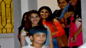 Photos: Kriti Sanon promotes Panipat at an NGO