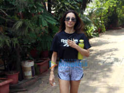 Photos: Malaika Arora spotted at Diva Yoga Studio in Bandra