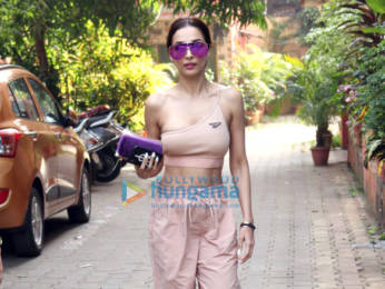 Photos: Malaika Arora spotted at Diva Yoga Studio in Bandra