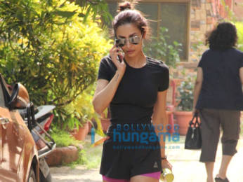 Photos: Malaika Arora spotted at Diva Yoga studio