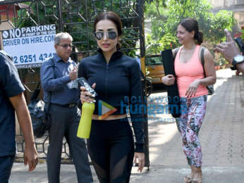 Photos: Malaika Arora spotted at the gym