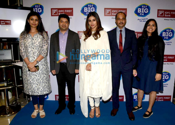 Photos: Mouni Roy launches the property to commemorate IDFC First Bank’s foundation day