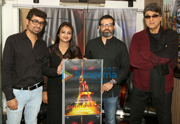 photos mukesh khanna graces the poster launch of the 3d animated series shaktimaan 2