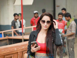 Photos: Nora Fatehi looks mesmerising as she leaves from Filmcity post tech rehearsal for Star Screen Awards