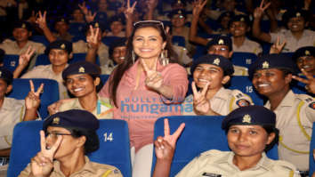 Photos: Rani Mukerji hosts a special screening of Mardaani 2 for Mumbai Police officers