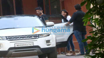 Photos: Rhea Chakraborty and Sushant Singh Rajput snapped in Bandra