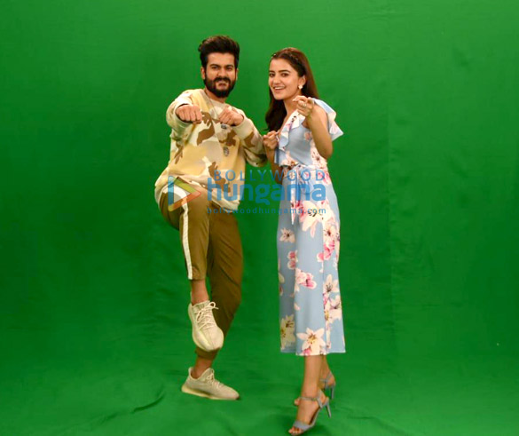 photos rukshar dhillon and sunny kaushal snapped promoting their film bhangra paa le 2