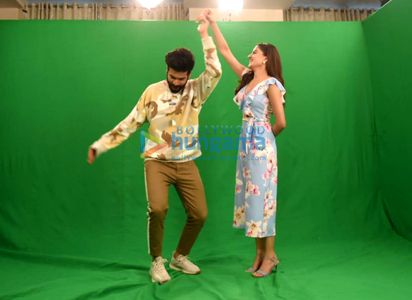 photos rukshar dhillon and sunny kaushal snapped promoting their film bhangra paa le 3