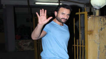Photos: Saif Ali Khan snapped at a dubbing studio in Bandra
