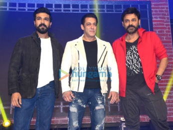 Photos: Salman Khan, Sonakshi Sinha, Prabhu Dheva and others grace the Dabangg 3 pre release event in Hyderabad