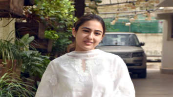 Photos: Sara Ali Khan and Kartik Aaryan snapped at a dubbing studio in Juhu