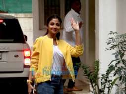 Photos: Shilpa Shetty snapped at a dubbing studio in Juhu